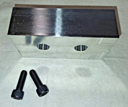 Schunk Vise Jaw Aluminum 125.00 mm W 68.00 mm H 40.00 mm T 432469