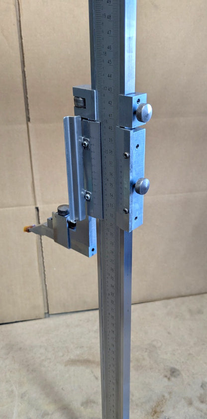 Precision Vernier Height Gage  Stainless Steel  0 to 24"   0.001" Grad