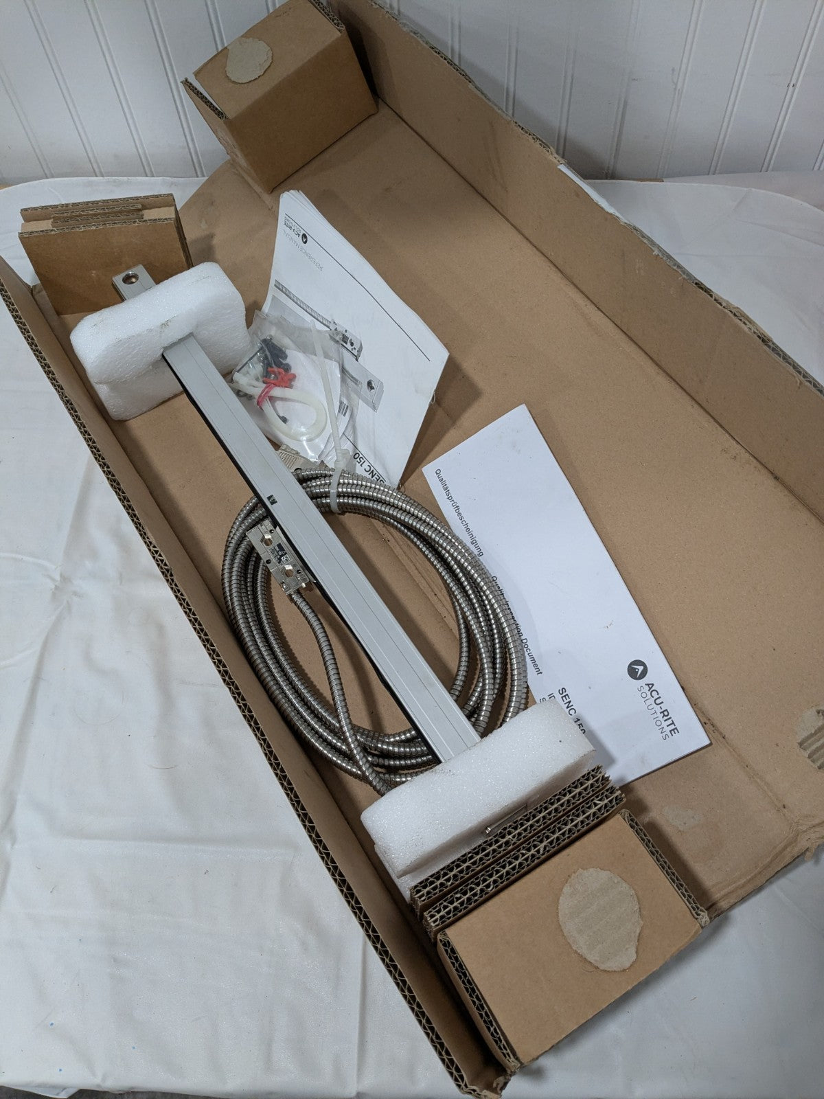 Acu-Rite DRO Linear Scale: 14" Max Measuring, 0.000200" Resolution 558115-14