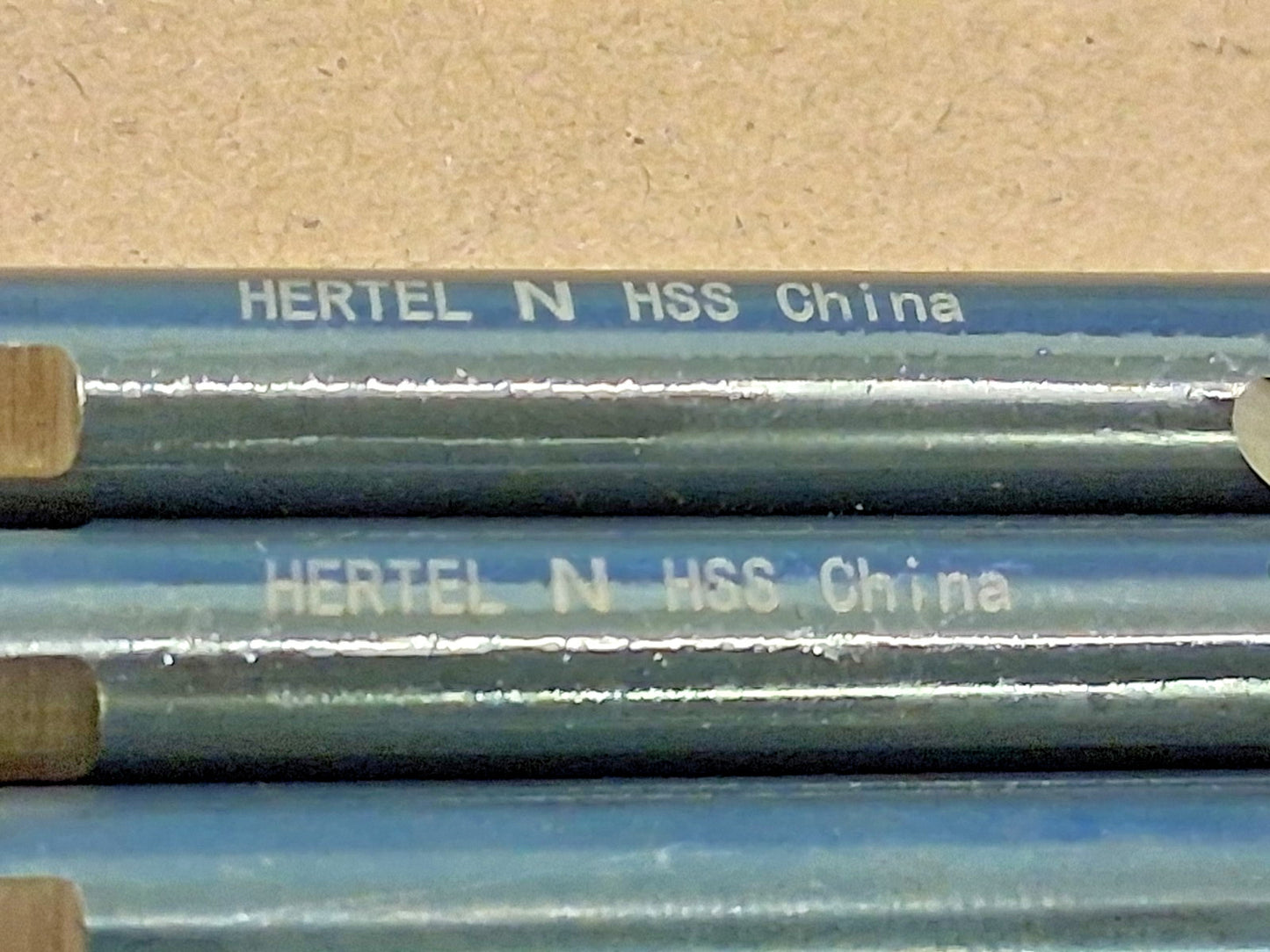 Hertel HSS Jobber Length Drill Bits QTY6 Letter N Dia 137 Deg H95006213