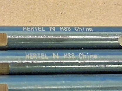 Hertel HSS Jobber Length Drill Bits QTY6 Letter N Dia 137 Deg H95006213