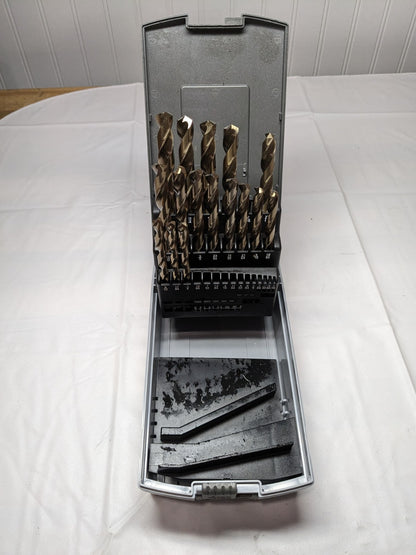 Precision Drill Bit Set Jobber Length Drill Bit, 16 Pc, 135 ° 5995620 INCOMPLETE
