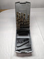 Precision Drill Bit Set Jobber Length Drill Bit, 16 Pc, 135 ° 5995620 INCOMPLETE