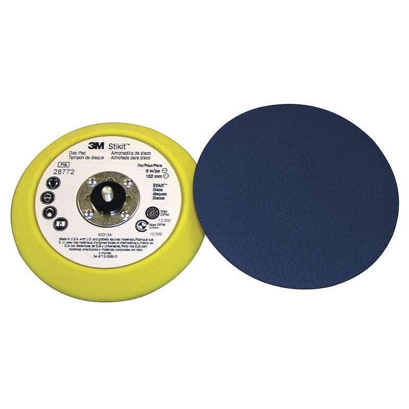 CASE of 10 3M Stikit Disc Pads 6" x 3/4" 5/16"-24 External 28772