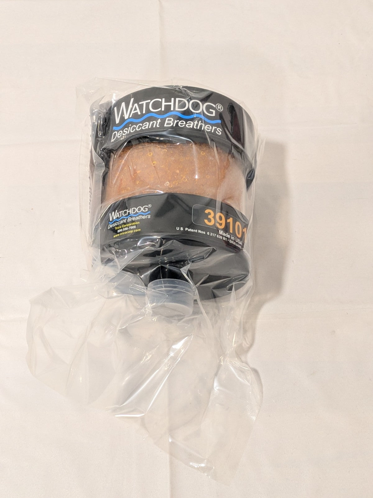 Trico Watchdog Desiccant Breather D‑101 – 6¼″ × 5″, 1″ Friction-Fit 39101