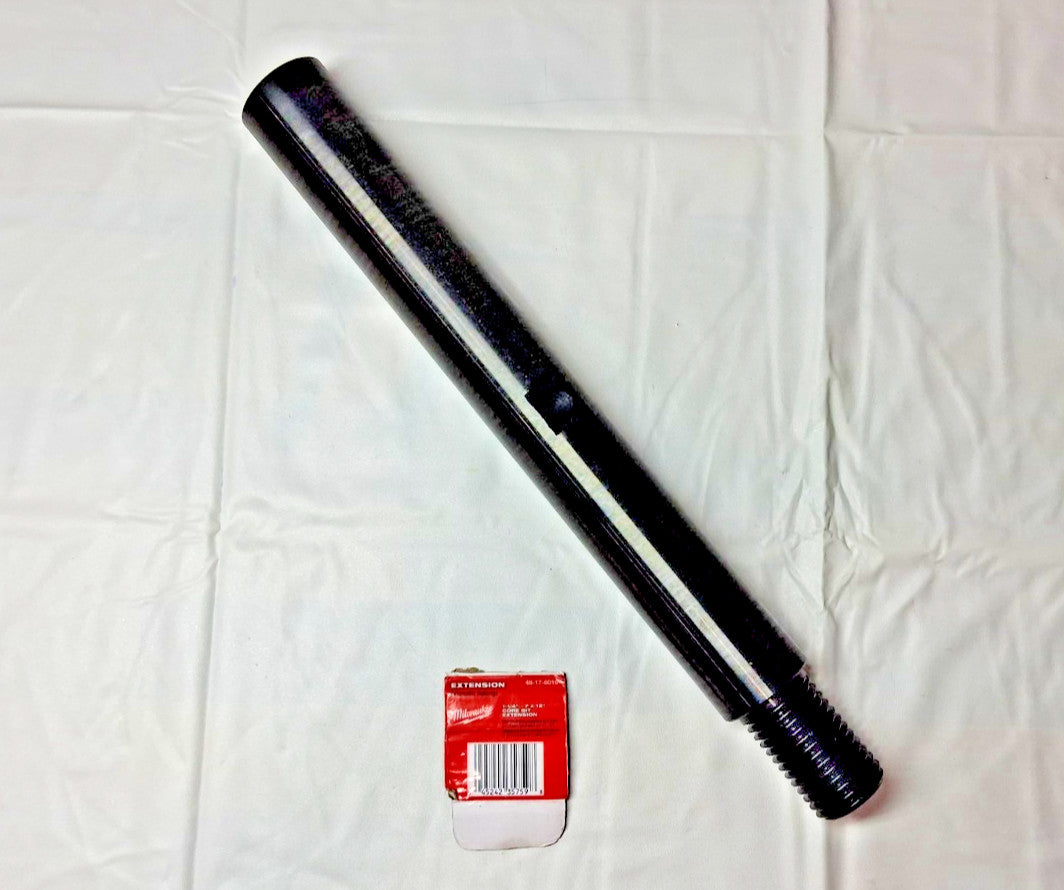Milwaukee Tool Core Bit 1-1/4-7 Extension for 1-1/4" 12" OAL 48-17-6016