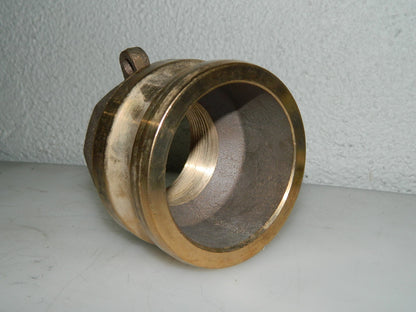 EVER-TITE Brass Adapter 3" Male Adapter Female NPT Thread 33020ABR