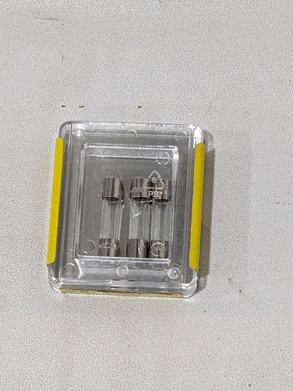COOPER BUSSMANN Cartridge Time Delay Fuse 2 A, 20 mm OAL, 5 mm Dia Qty 3 GMC-2-R