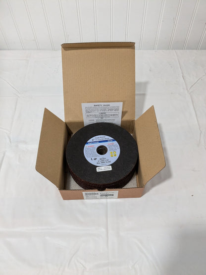 Cutoff Wheel: Type 1 (01/41), 6" Dia, 0.0450" Thick, 7/8" Hole Box of 25 BD3043