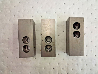 H&R Manufacturing Serrated Soft Lathe Chuck Jaws QTY3 HR-112-2.0