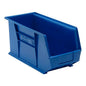 Quantum Storage Plastic Hopper Stacking Bins QTY6 QUS265BL