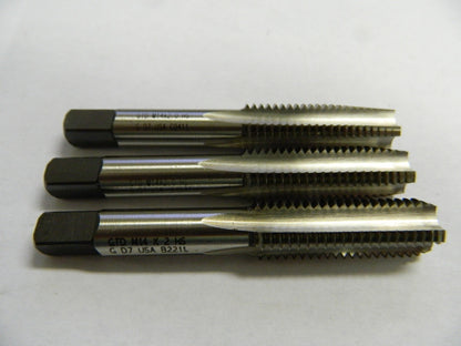 Widia GTD M14-2.0 D7 HSS Limit Hand Tap Set Qty 3   14848