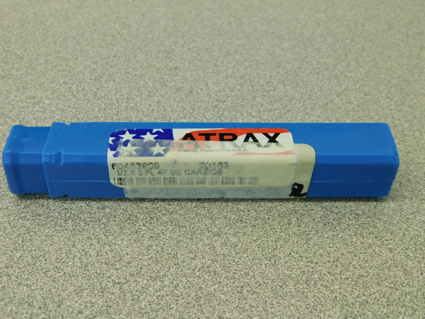 Atrax Solid Carbide Square End Mill 1/2" 3" LOC 6" OAL 4 Flute 60