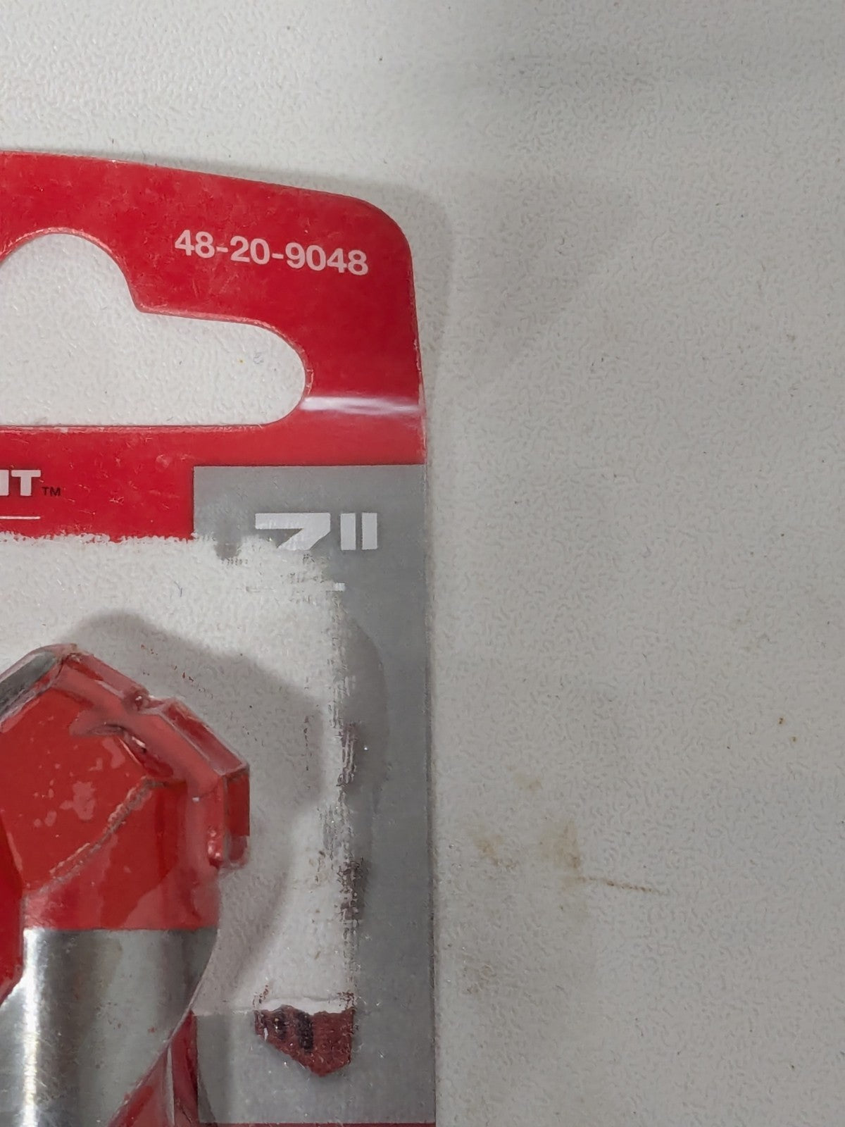 MILWAUKEE TOOL 12" OAL Rotary Hammer Drill Bit: 7/8 Drill Bit Size 48-20-9048