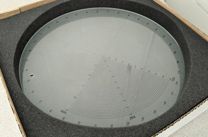 CMI 12" Comparator Screen 1 Degree Graduation  CMI0098