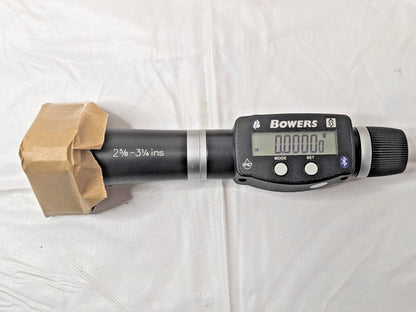 Fowler Bowers XTD3 Digital Holemike 2-5/8" - 3-1/4" Range 54-367-026-BT