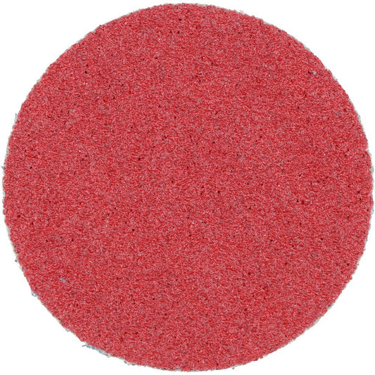 Tru-Maxx Quick-Change Disc Type R, 2" Dia 60 Grit Ceramic Alumina Coated Qty 100