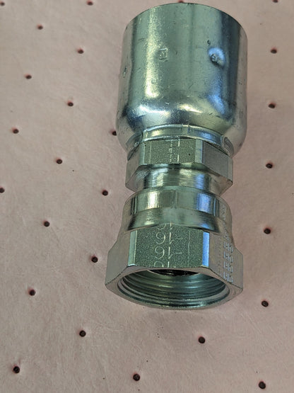 PARKER Hydraulic Hose Female Seal-Lok Swivel Fitting 1" ID 16 mm 1" 1JS43-16-16