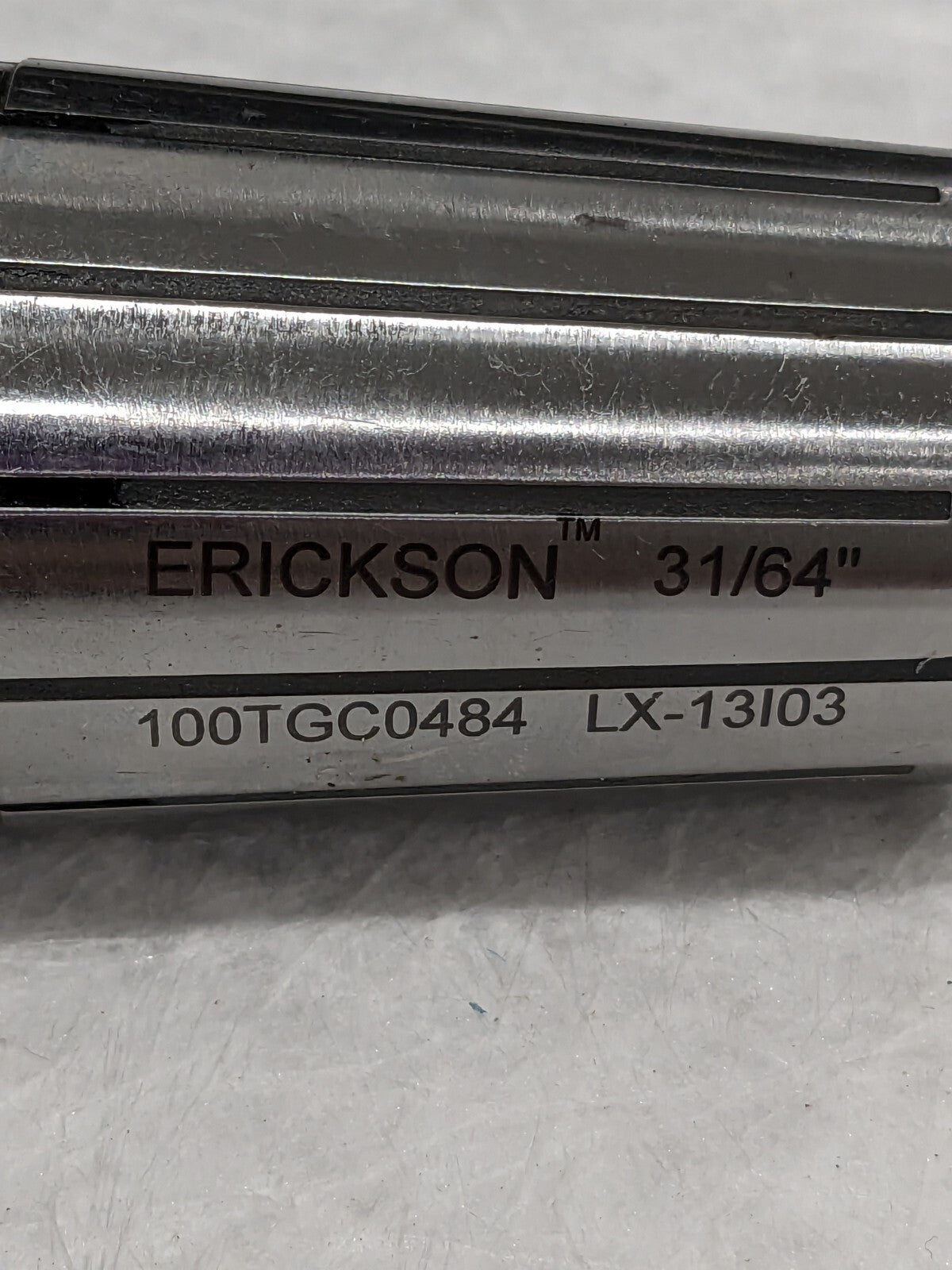 Erickson Coolant Single Angle Collet: TG/PG 100, 0.4844" 1080508