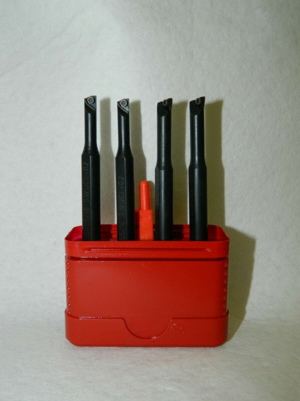 Pro Steel Miniature Boring Bar Set 4Piece 5mm-6mm Steel Shank LH 4" OAL 01907674