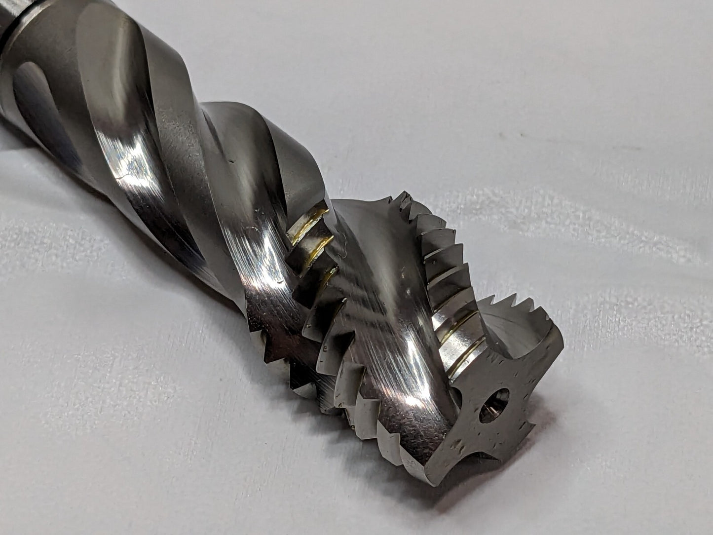 YG1 Spiral Flute Combo Tap Bright Coated HSS-EX 1"-8 GH6 4FL T2786