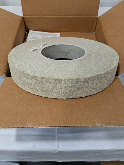 Norton Deburring Wheel: 12" Dia, 2" Face Width, 5" Hole, Density