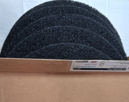 Pro-Source Floor Stripping Pads 20in Heavy Duty Black QTY5 PS-400120