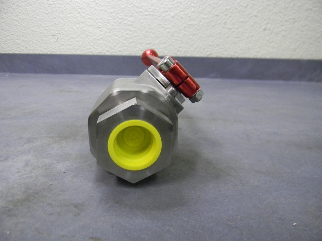 Hydac 3/4" Stainless Steel Standard Ball Valve w/ Floating Ball 02064481