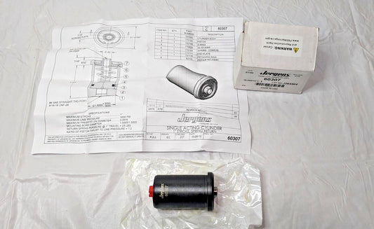 Jergens Single Acting Cylinder 1" Stroke 3000 PSI 60307