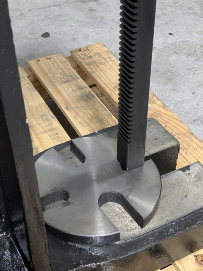 Gibraltar Heavy Duty Ratchet Type Arbor Press 3 Ton Max. Pressure 12" Strok