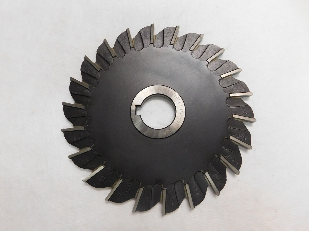 Interstate Side Milling Cutter 7" x 5/16" x 1-1/4" HSS 22 Teeth 03017209