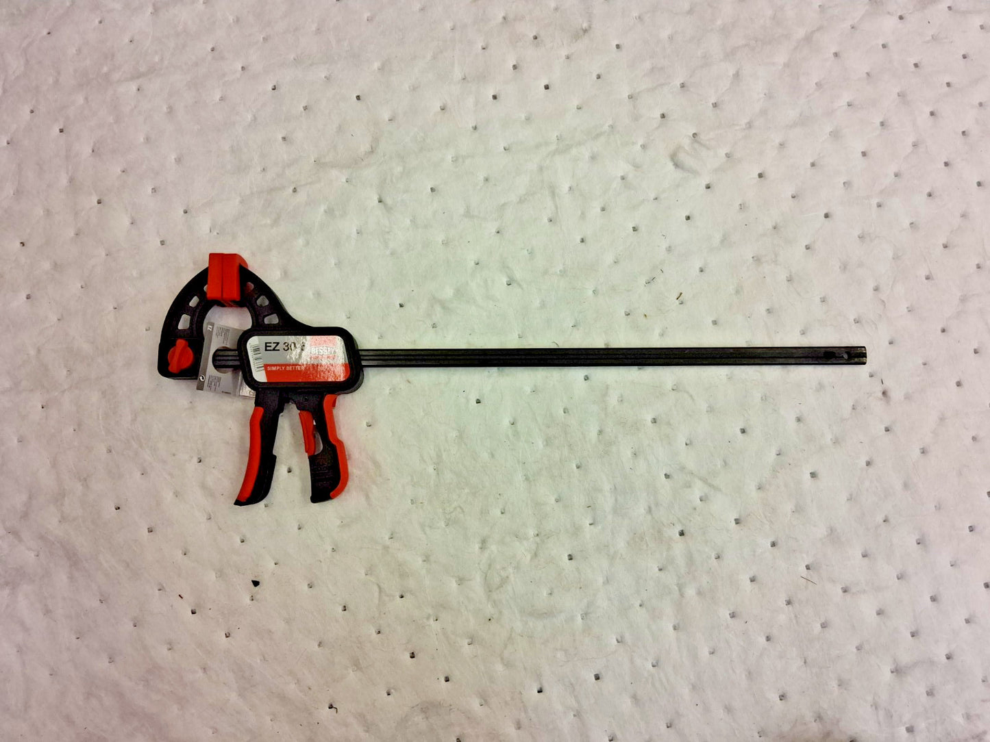 Bessey Carbon Steel Bar Clamp 12" Capacity 150lb Clamp Pressure EZ30-6