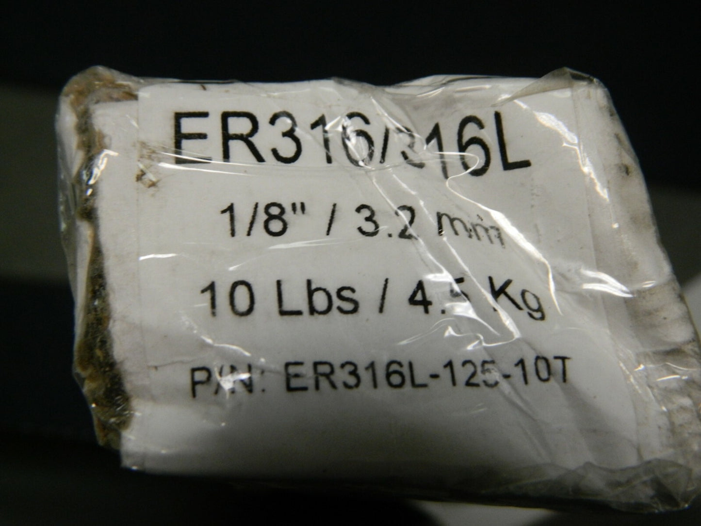 Welder's Choice Stainless Steel TIG Welding Rod 1/8" Dia. 36" L ER316L-125-10T