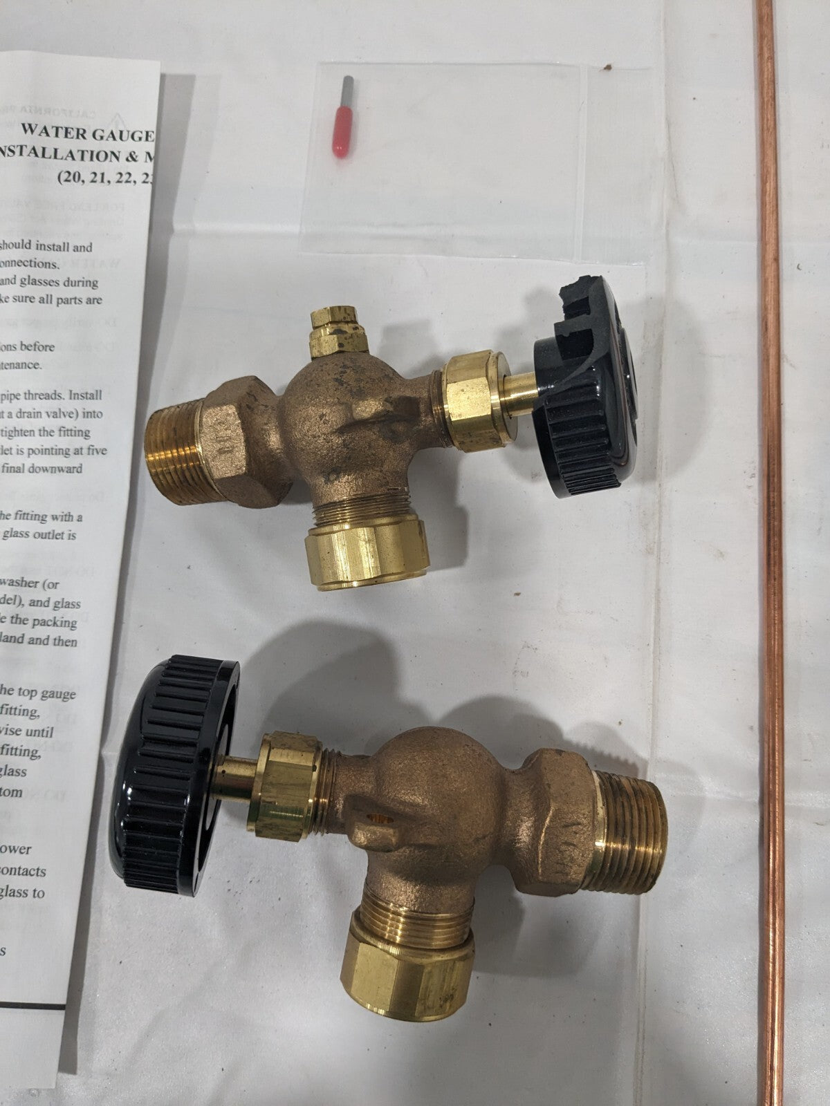 Conbraco Liquid Level Gage Working Pressure, 400 PSI 20-208-00