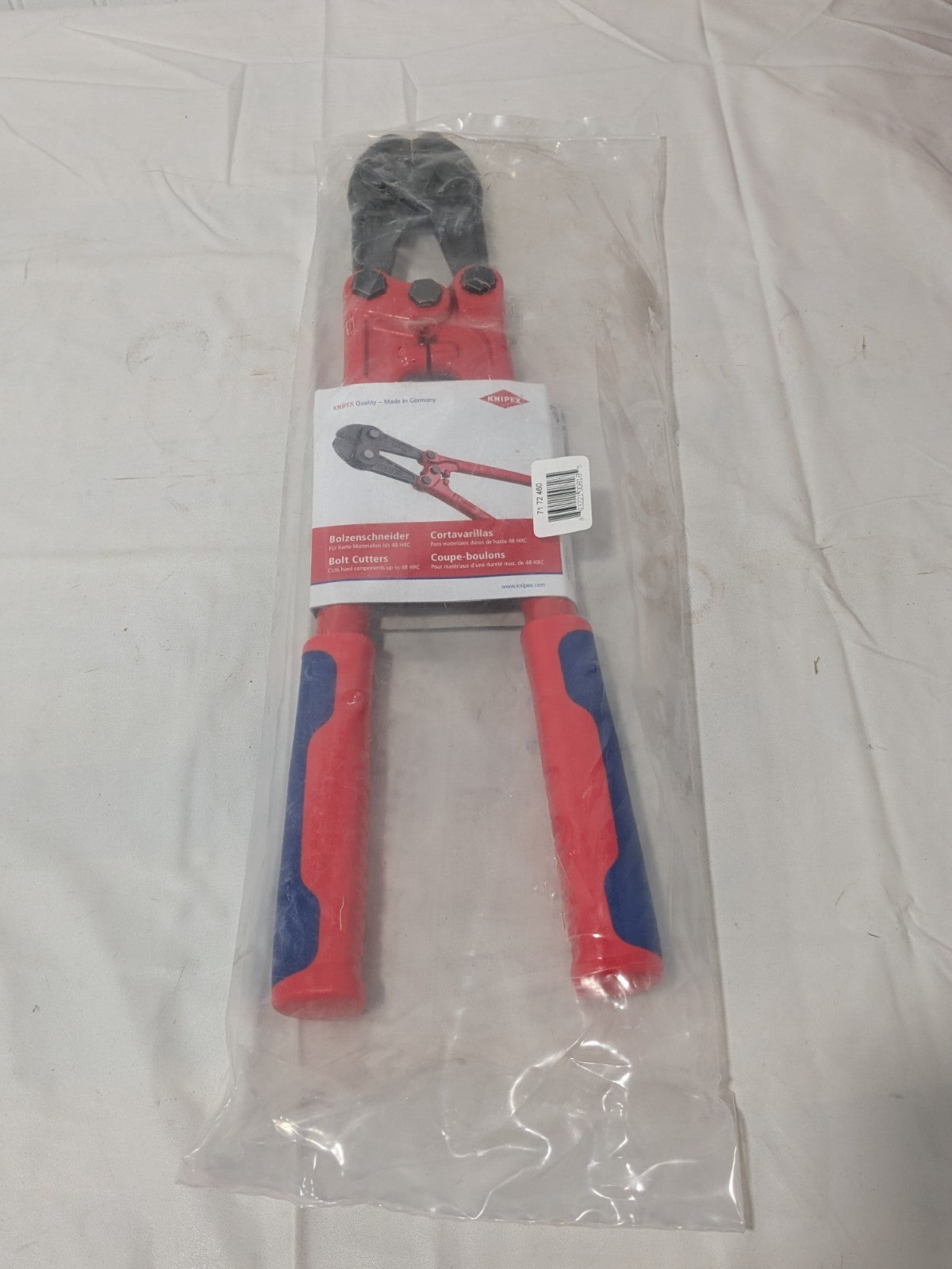 Knipex Cutting Pliers: Cutter Type: Bolt Cutter, 18" OAL 71 72 460