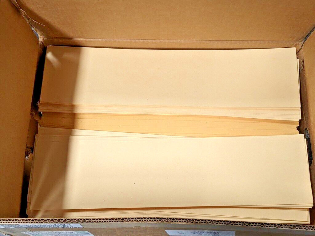MARSH Oiled Stencil Boards Canary Yellow 15PT X 5" x 20" 50 LB BOX OBC