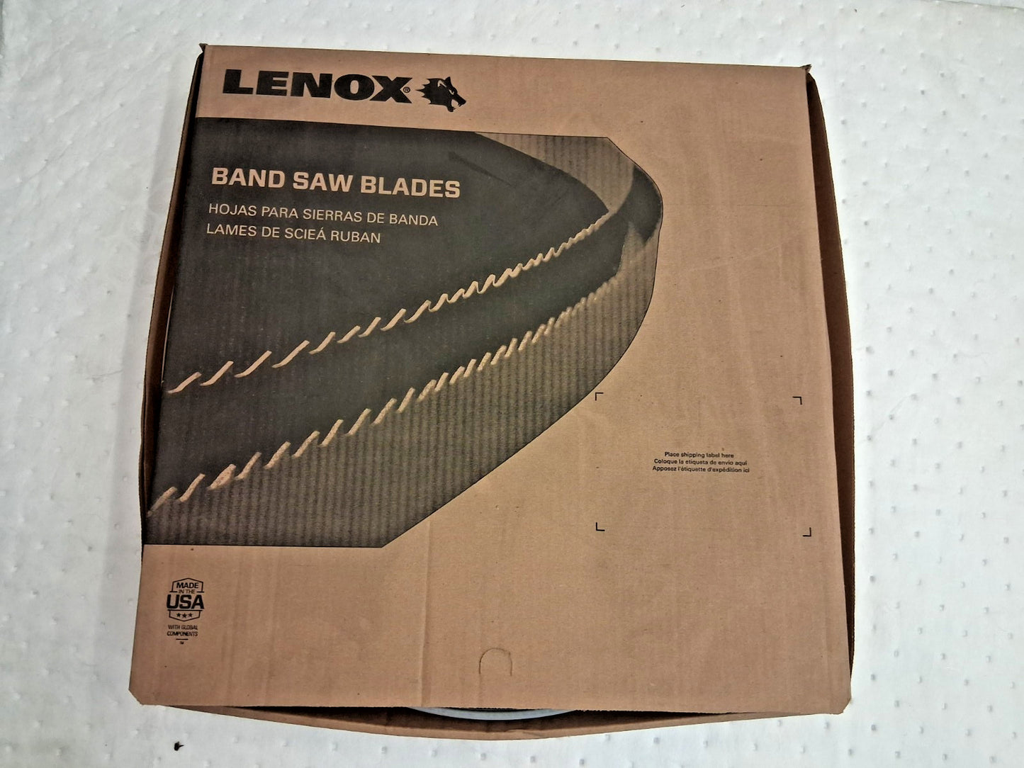 Lenox Welded Bandsaw Blade 15ft 4" L x 1-1/4" W x 4-6 TPI 94284QPB154675