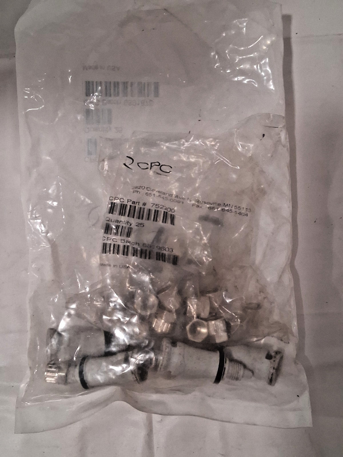 CPC Colder Products Non spill Quick Disconnect Coupling QTY9 NS2D130412