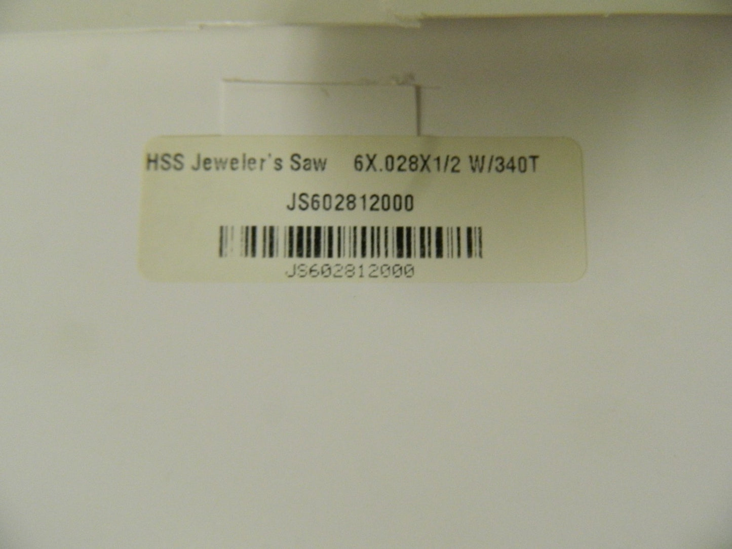 Malco Jeweler's Saw 6" Dia. x 1/2" Arbor 340T HSS #JS602812000