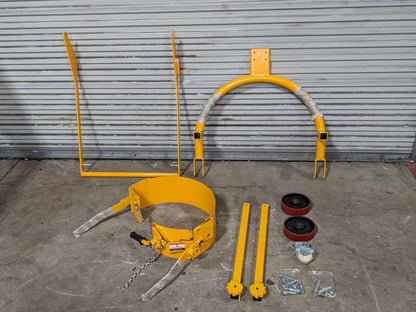Portable Drum Carrier / Rotator for 55 Gallon Drums 800 lb. Capacity