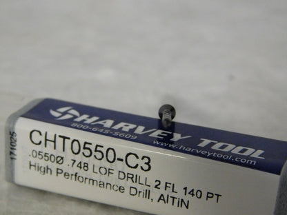 Harvey Tool High Performance Drill CHT0550-C3 171025