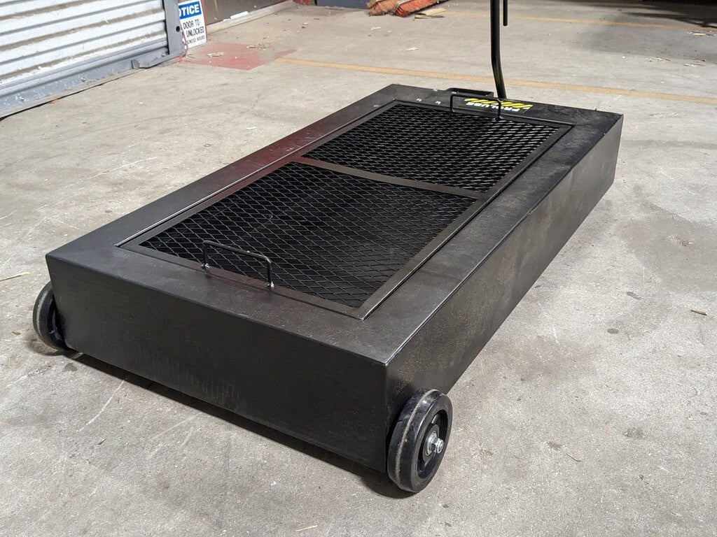 Pro Lube 18 Gal. Mobile Oil Drain Container Deck w/ Pump 42" x 22" x 6-1/2"