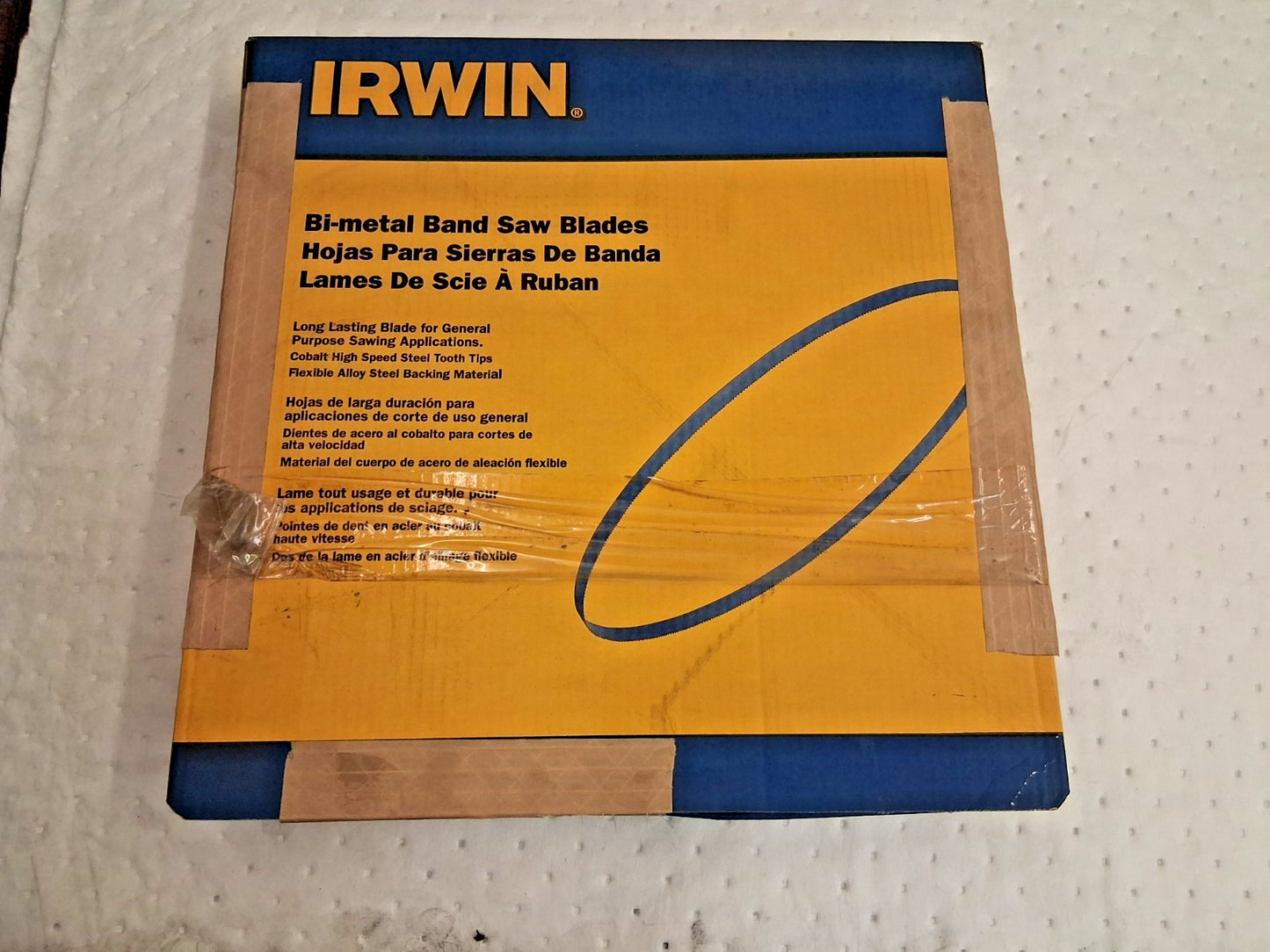 Irwin Blades Welded Bandsaw Blade 13ft 6" L x 1-1/4" W x 4-6 TPI 87859