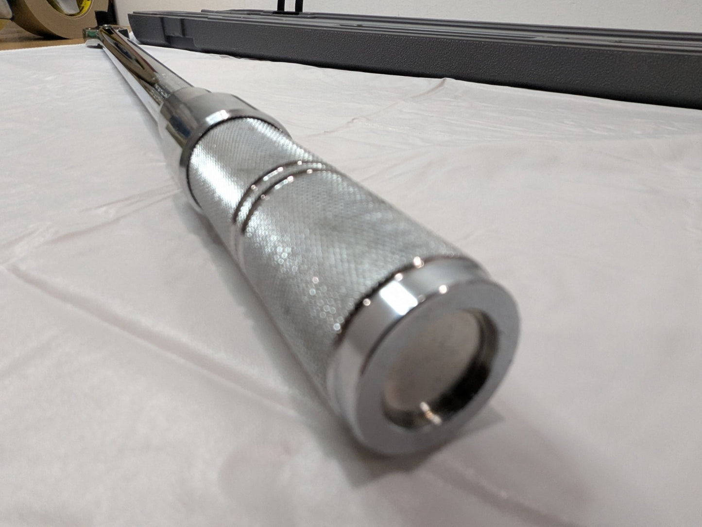 Proto 1/2" Drive Micrometer Torque Wrench w/Certificate 50 to 250 Ft/Lb J6014C