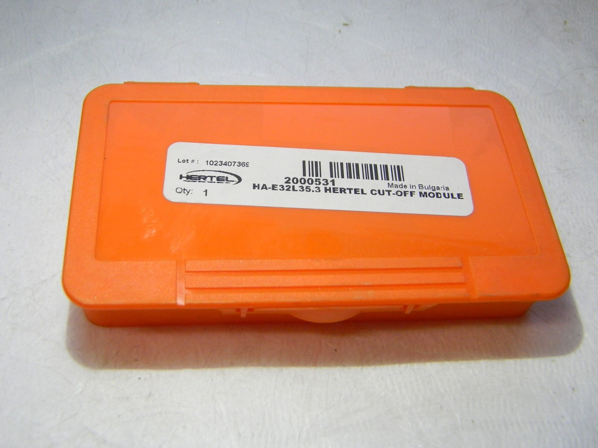 Hertel Indexable Cutoff and Grooving Support Blade HA-E32L35.3 2000531