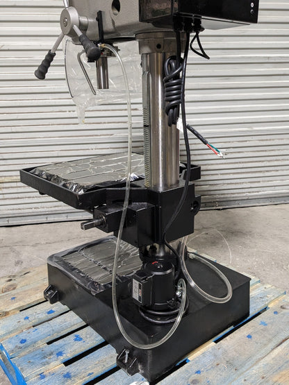 Jet EVS Drill Press w/ Tapping 20" Swing 2HP 460v 3 Ph 354226 Damaged