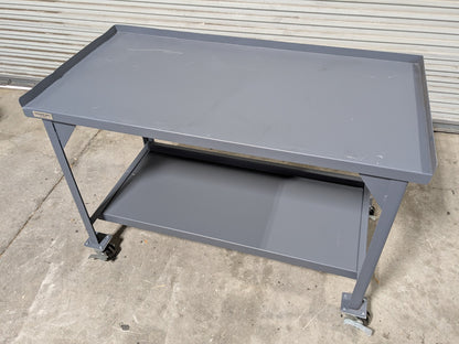 Durham Heavy Duty Mobile Work Bench 12 Ga. Steel 60" W x 30" D x 39" H