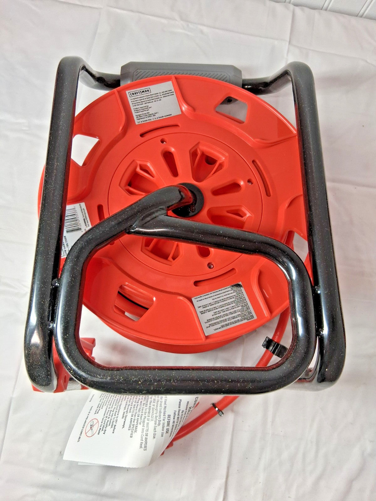 Craftsman Power Reel 50ft Cord 14 AWG SJTW CMXCRPA1450