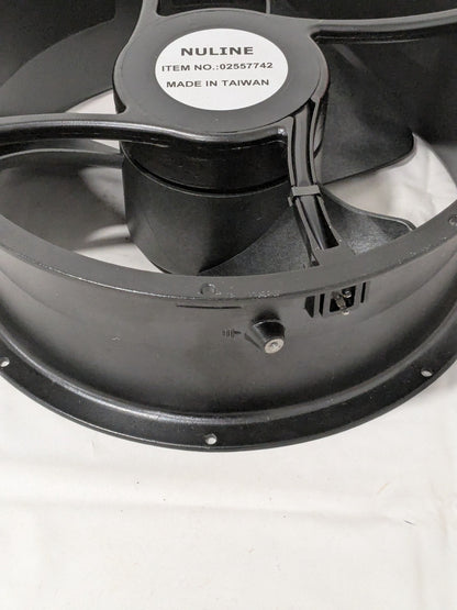 Nuline 115V 550 CFM Round Tube Axial Fan 02557742