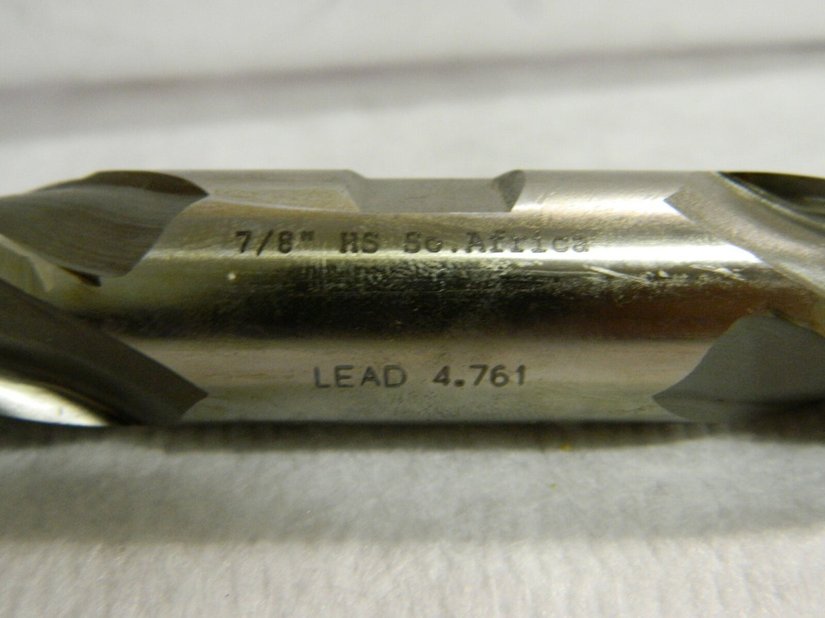 Putnam 4FL HSS 7/8" x 1-7/8" x 6-1/8" DoubleEnded Square End Mill